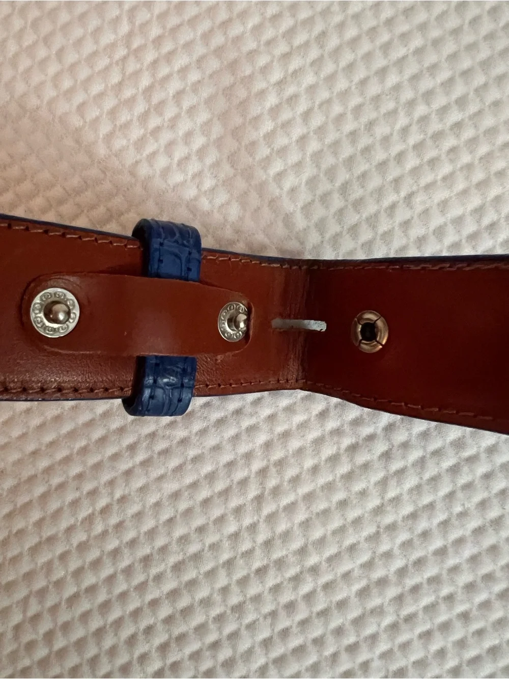💚House Of Fleming Genuine Alligator Belt (44